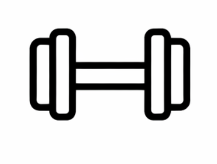 Dumbbell icon